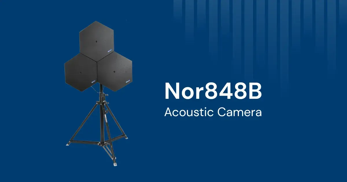 Nor848B Acoustic camera from Norsonic